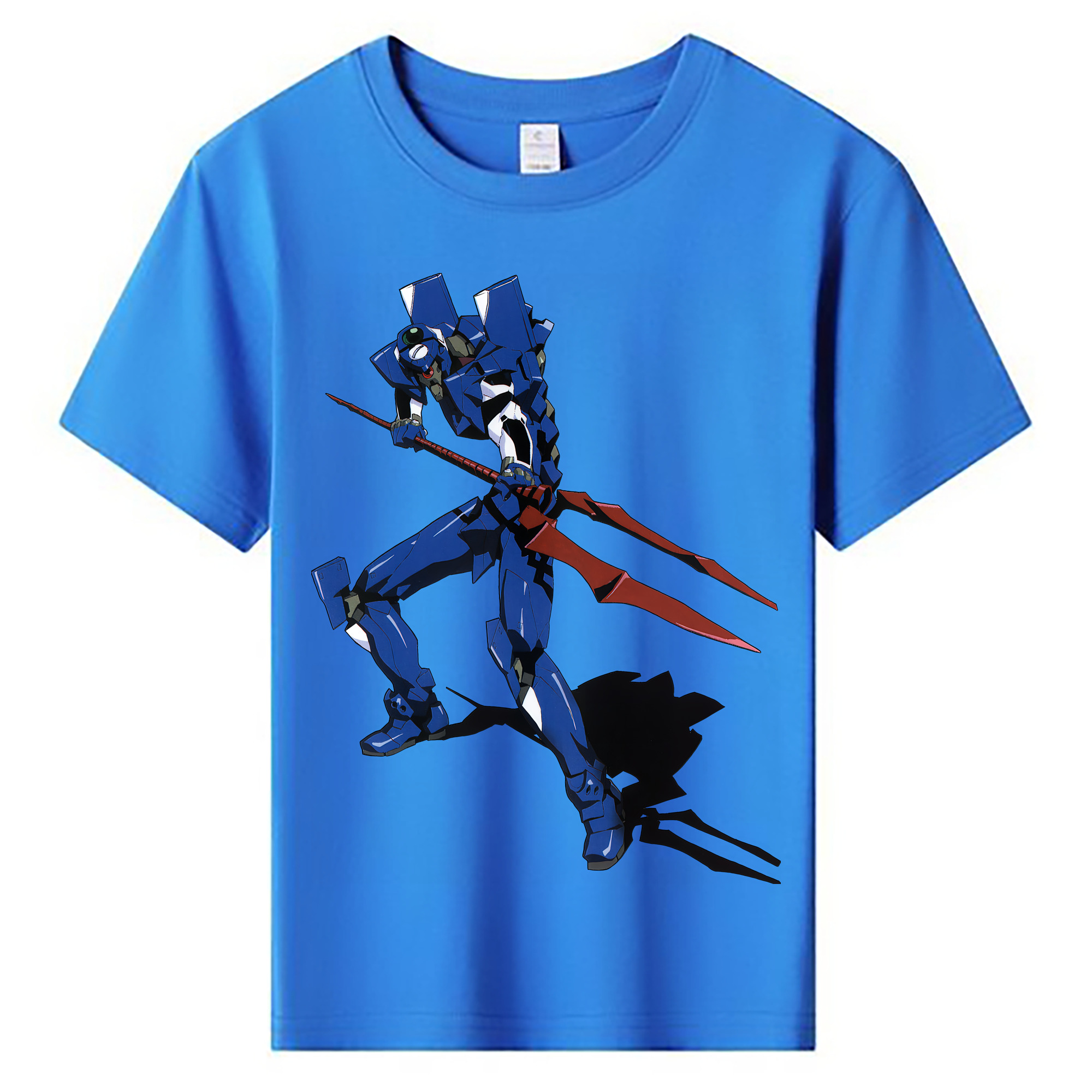 （画像用） EVA 新世紀エヴァンゲリオン 綿100％キッズTシャツ（フロントプリント）